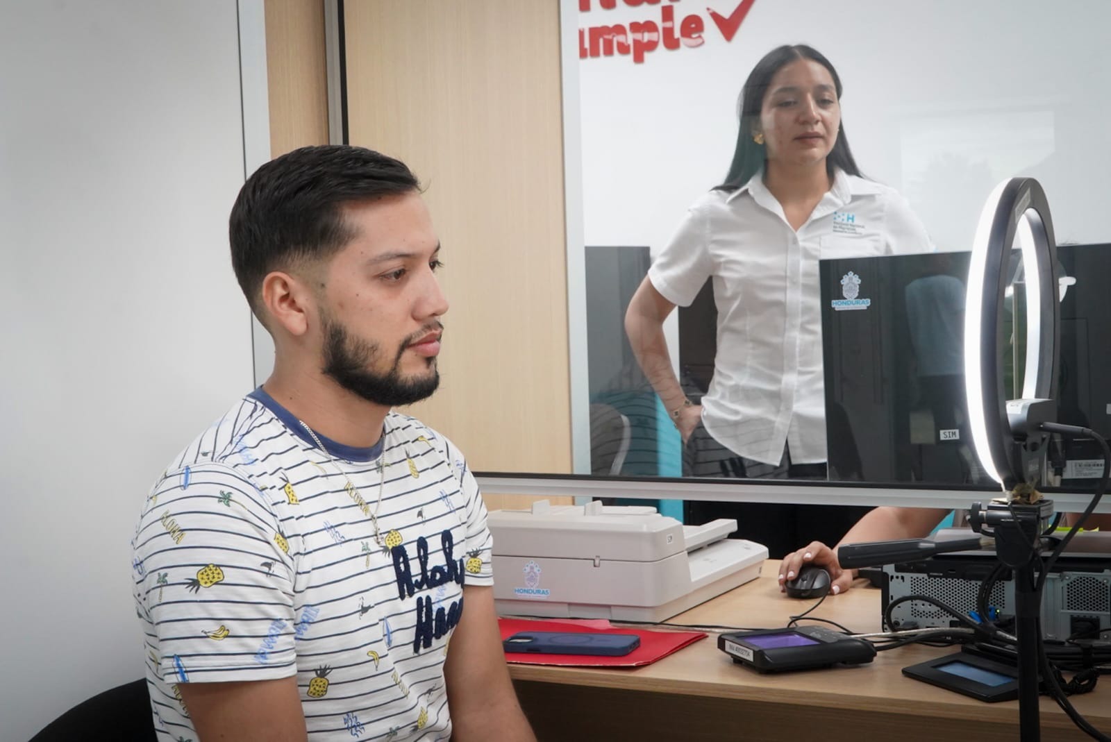 Migración habilita oficina de pasaportes en Ocotepeque